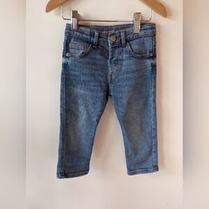 Zara Kids Straight Leg Blue Jeans